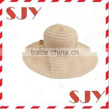 Promotional Cheap Polyester Wide Brim Floppy Summer Hat