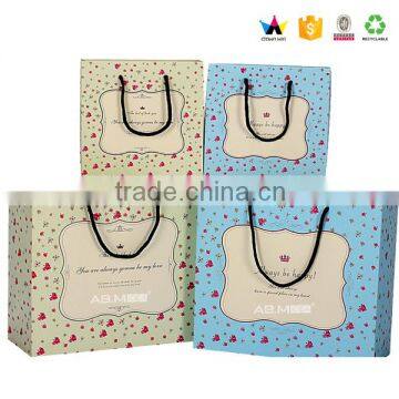 New High Quality Shopping Luxury Paper Bag Printing