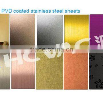 Large steel plate titanium coating machine/steel sheet gold color coating machine