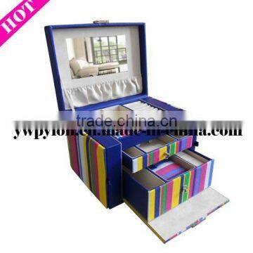 colorful jewelry case & velvet jewelry box