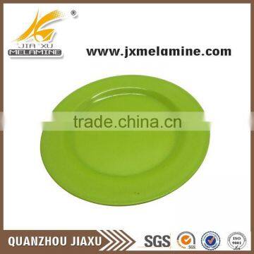 Hot sell 2016 new products plastic green dinner plate cheap goods from china