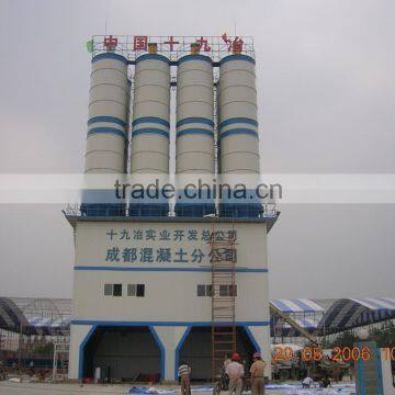 Concrete Mixing Station HLS 90 Designed for Making Commercial Concrete Material