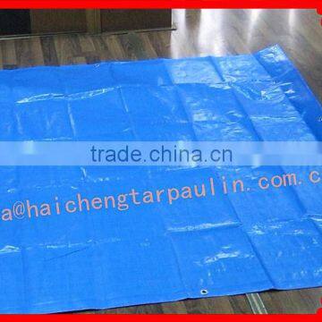 Toughest Medium Duty Canvas Tarpaulin Roll Blue&silver,PE Tarpaulin Cover photo-3