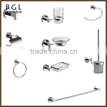 1700 whole sale zinc alloy chrome bathroom accessories set