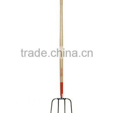 forged barley hay steel fork