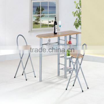 Fujian manufacture furniture Table design and folding chairs