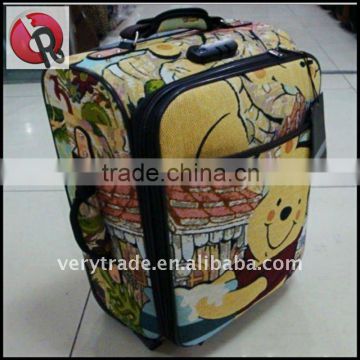 cartoon travel luggage bag