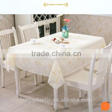 Transparent plastic table cloth PVC/PE/PEVA waterproof Table cloth