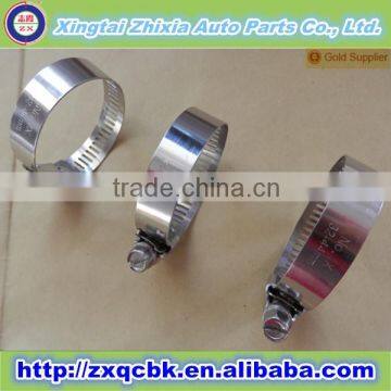 China ZX American type hose clamps, spring type hose clamp , all types of clamps