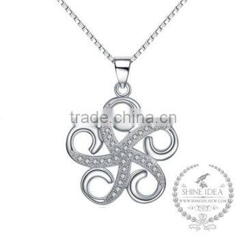 925 sterling silver octopus creative pendant necklace fashion women necklace supplies 6360454