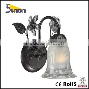 Antique black iron wall lamp/ wall lamp / bedroom wall lamps lighting