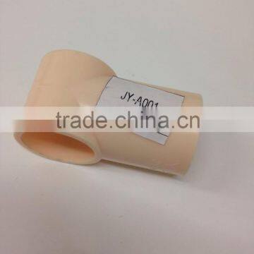 JY-A001|Coated Steel Pipe Plastic Joint|Lean Tube Plastic Pipe Clamp|OD 28mm Lean Pipe Tee Plastic Tubing Joint photo-5