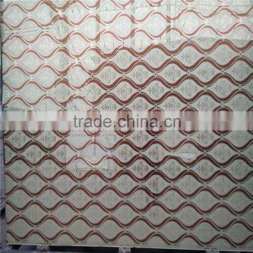 ice flower glass,full wall design flower back ground glass