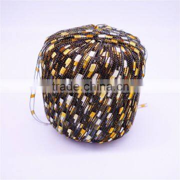 nylon / polyester Material and Hand Knitting Style fancy yarn for knitting scarf fancy yarn yarn hand knitting