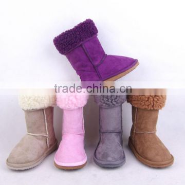 2014 KIDS Snow Boots With collar fur