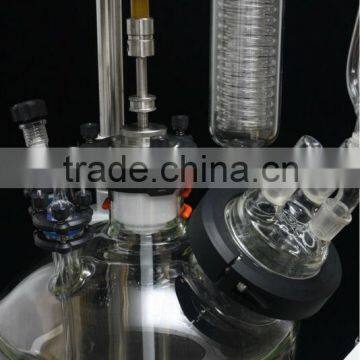 30L Chemical Jacketed Glass Reactor FJ3003 - Complete Flange Joint