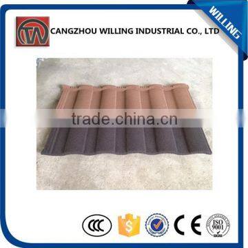 China New Design Colorful Stone Coated Metal Roof Tile