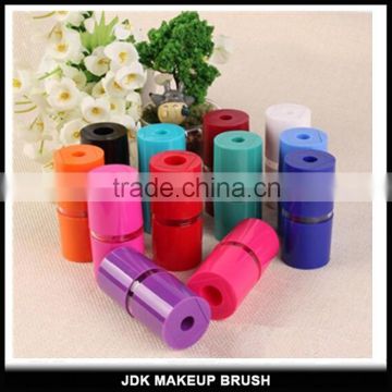 Wholesale chubby eyebrow nice blade pencil sharpener multi-colors chubby cosmetic pencil sharpner