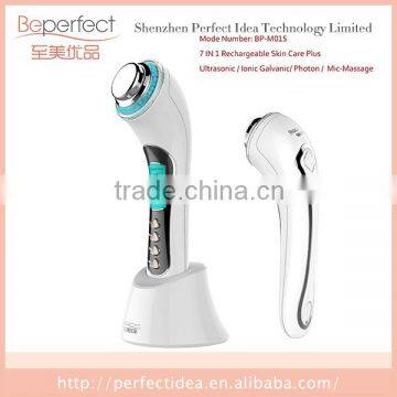 Home skin care galvanic home use ultrasonic beauty machine skin whitening