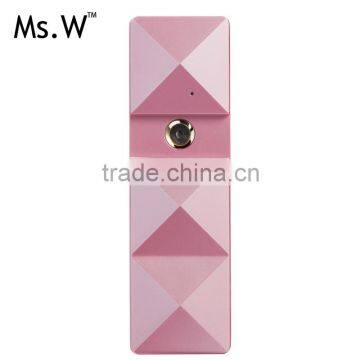 Portable Pink Electric Facial Fine Mist Sprayer for Health Care With Charger photo-3