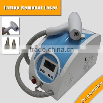 Mini black doll 1320nm lens Q switched nd yag laser working for skin rejuvenation -D006