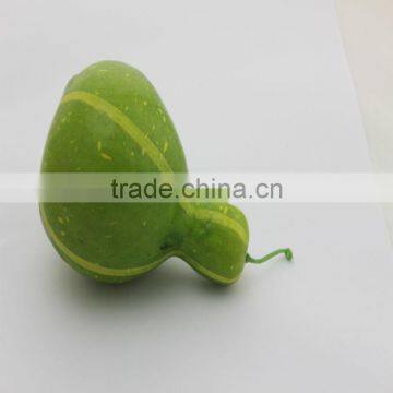 Wholesale artificial fake green pumpkin,fake fruit vegetables for home decoration