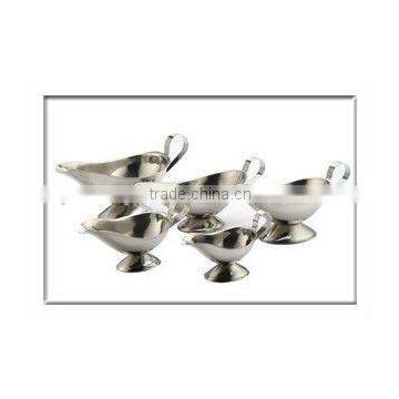 stainless steel gravy boat,mirror polishing