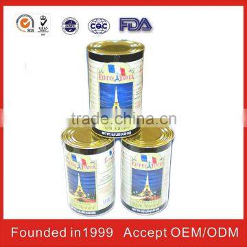 Konwah Round Serous Food Tins for UN,ISO,SGS,CQC