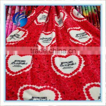 100% polyester Fleece Flannel Blanket