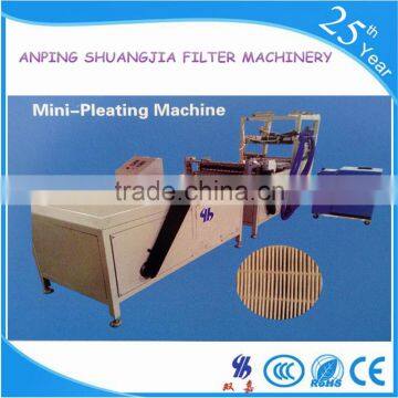 Real Factory Mini-pleated HEPA Filter/H12 H13 H14 U15 Gel Seal HEPA Filter Pleating Machine photo-2