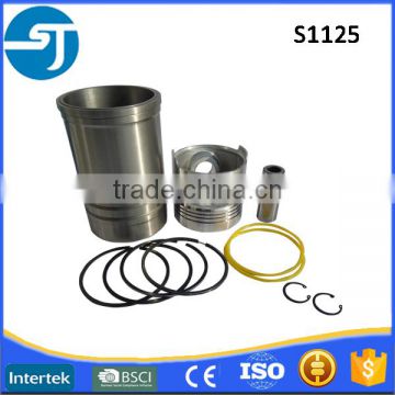 Changfa single cylinder diesel engine parts S1125 cylinder liner kit