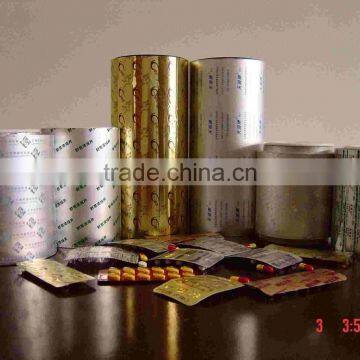 Pharmaceutical aluminium blister foil, packaging aluminum foil