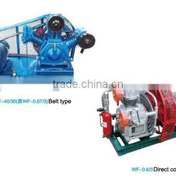 Three Cylinders Air Cooling Marine Air Compressor