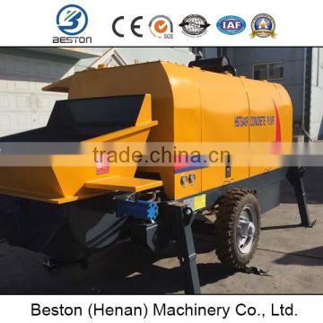 diesel type 40m3/h concrete pump with 100m pipes