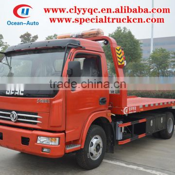 Dongfeng DFAC 4X2 rotator flat wrecker truck dlk towing truck for sale