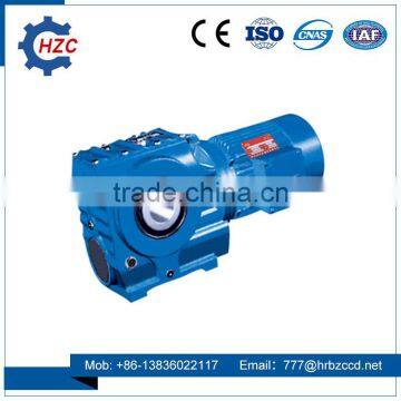 S Series Helical Worm Gear Electric Motor Speed Reducer