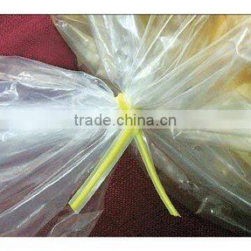 trash bag/flat bag/plastic bag twist ties