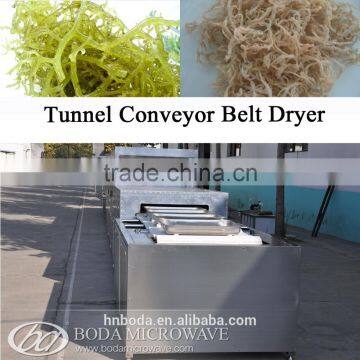 Tunnel Conveyor Belt sterilizer seaweed dryer