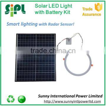 Solar Interior Lighting Motion Sensor Round Surface Mounted Led Ceiling Light photo-2