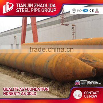 Golden supplier sn 16 w/m double wall hdpe spiral pipe helical welded pipe}