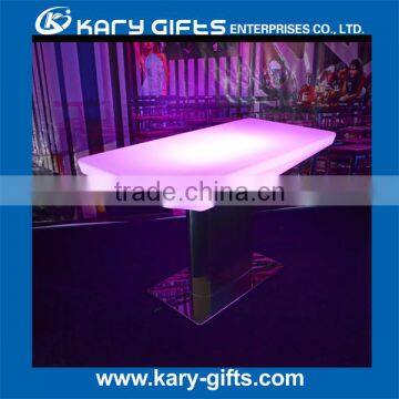 Event Party Popular Glowing Banquet Desk Led Dining Table photo-4