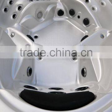 Acrylic Material and Corner,Center Drain Location Bathroom Tub for Jakuziy