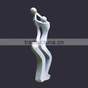 Roadside abstract lady statue