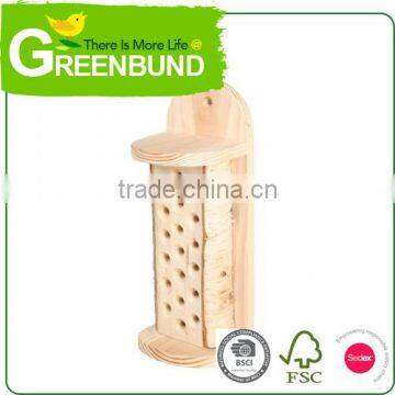 Love Bird House Double Deck Birdhouse Wood Wild Life Care