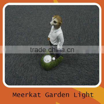 Gentleman Meerkat Solar Garden Light