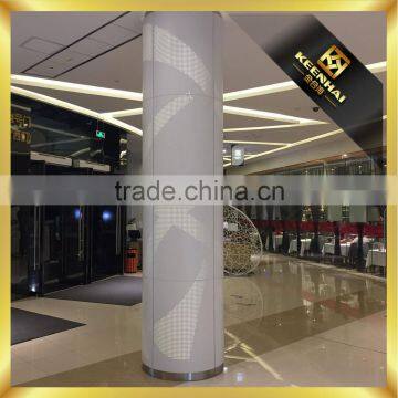 Interior Decorative Aluminum Post Cladding Cover