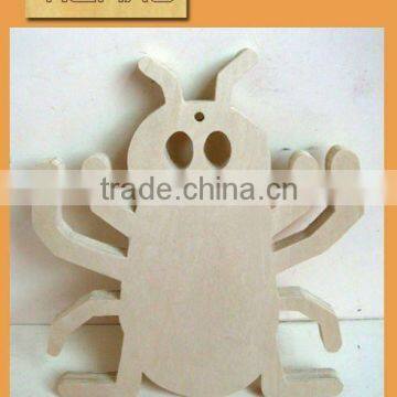 OEM wooden spider araneid colorful bulk small toys for sell