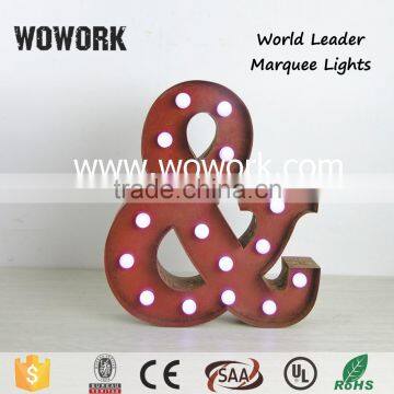 Metal Sign Lights Arrow photo-3