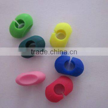 Wholesale 3D Designed FDA /LFGB Food Grade Glass Drink Cup Identifier Silicone Tea Cup Party Glass Marker photo-2