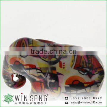 Competitive Price Lovely Cute Animal Shaped Ceramic Elephant Piggy Bank photo-5